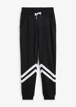 bonprix Pantalon en molleton à rayures|Femme Sweats|Pantalons