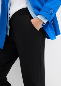 bonprix Pantalon en néoprène à taille élastiquée|Femme Basiques|Sweats