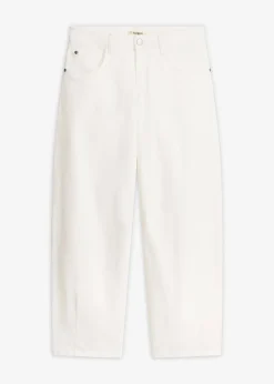Femme bonprix Pantalons|Pantalon en twill de coton extensible