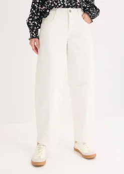 Femme bonprix Pantalons|Pantalon en twill de coton extensible