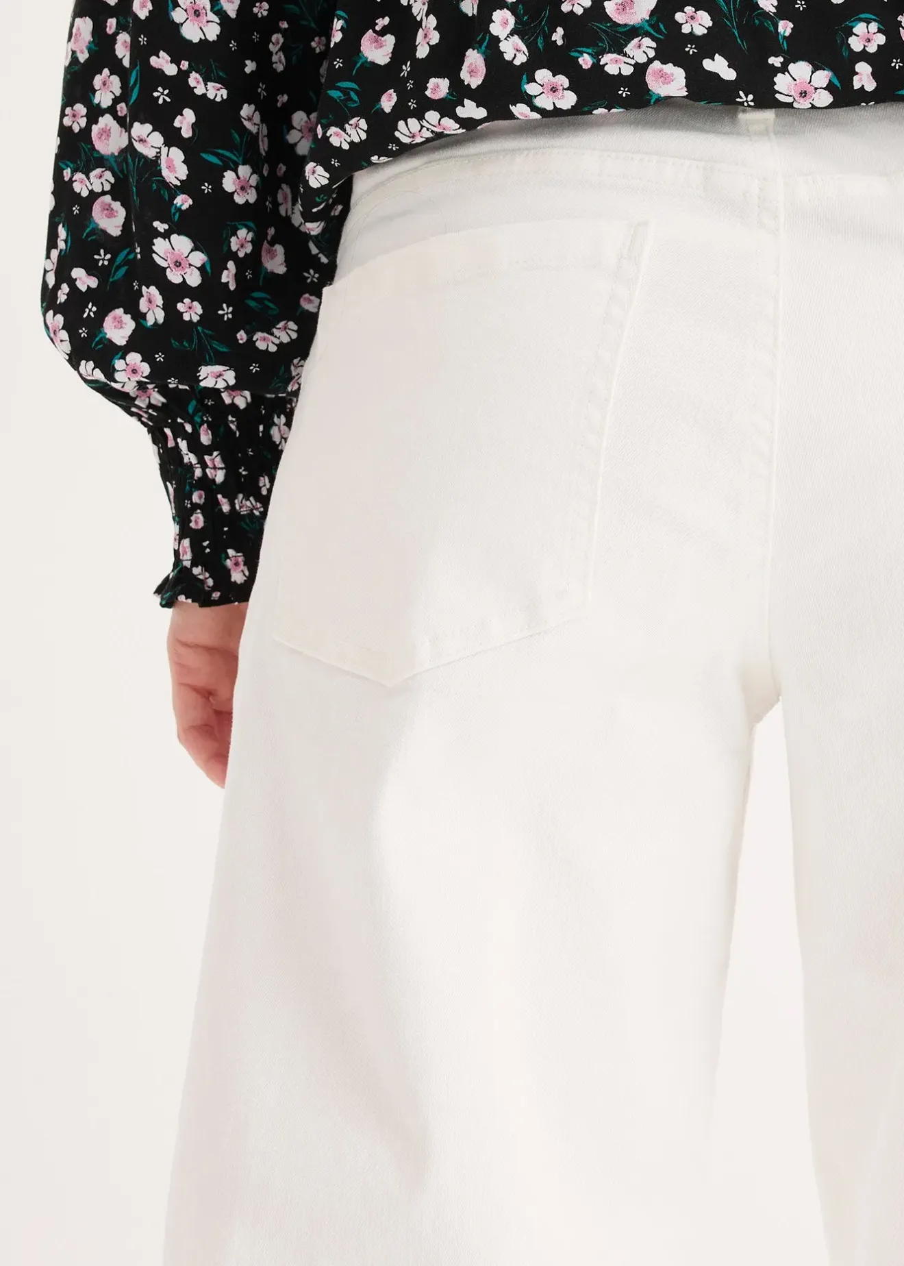 Femme bonprix Pantalons|Pantalon en twill de coton extensible