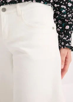 Femme bonprix Pantalons|Pantalon en twill de coton extensible