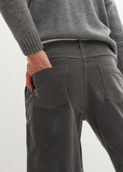 bonprix Pantalon en velours côtelé, Balloon Fit|Femme Pantalons