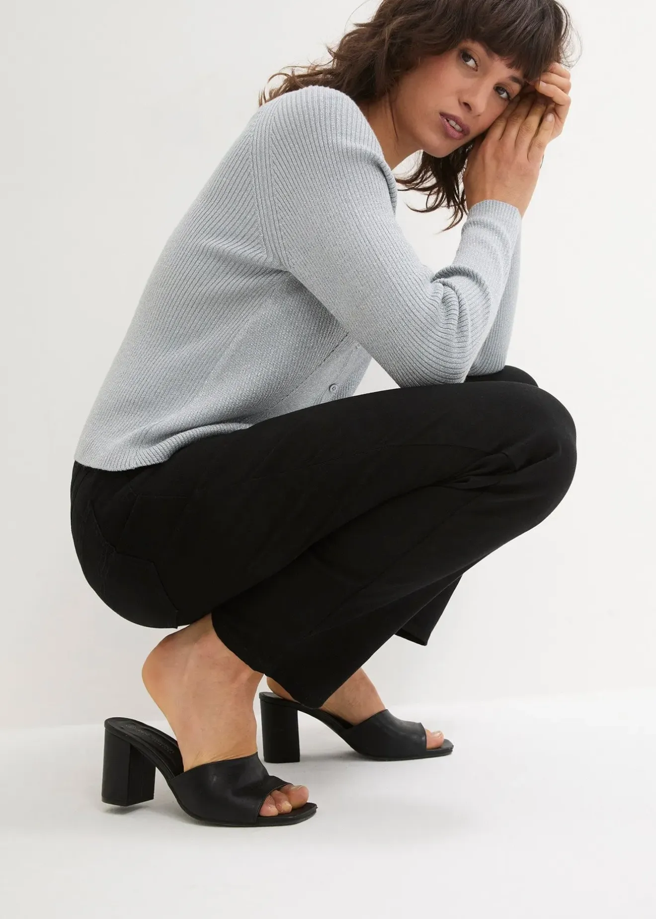 bonprix Pantalon extensible|Femme Tailles Petite