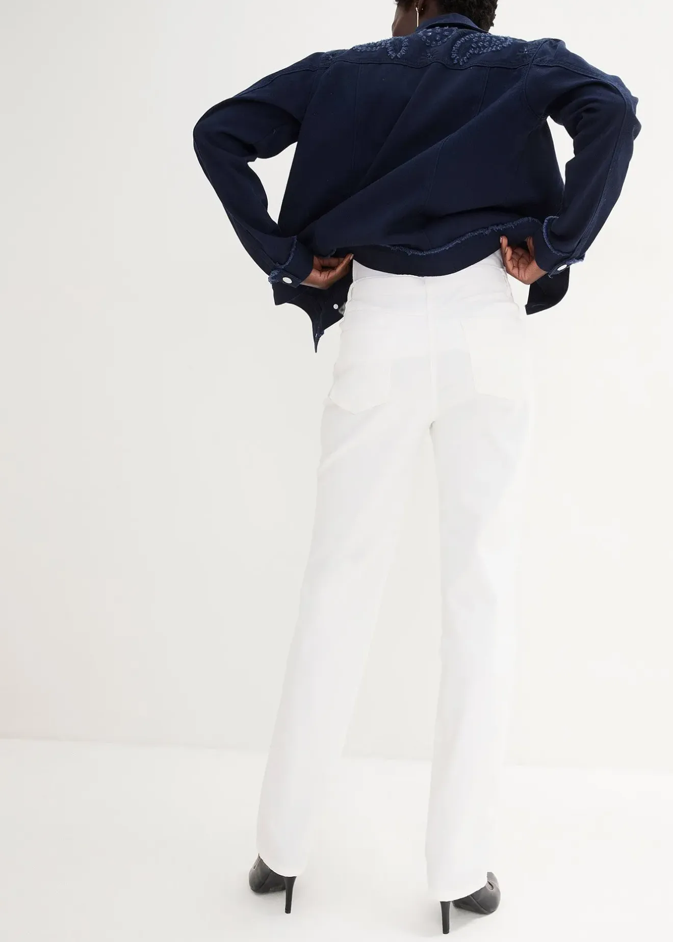 Femme bonprix Tailles Petite|Pantalon extensible