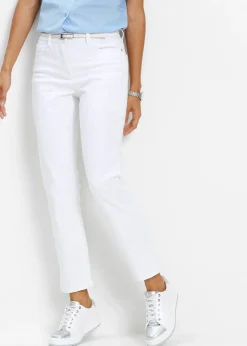 Femme bonprix Pantalons|Pantalon extensible 7/8