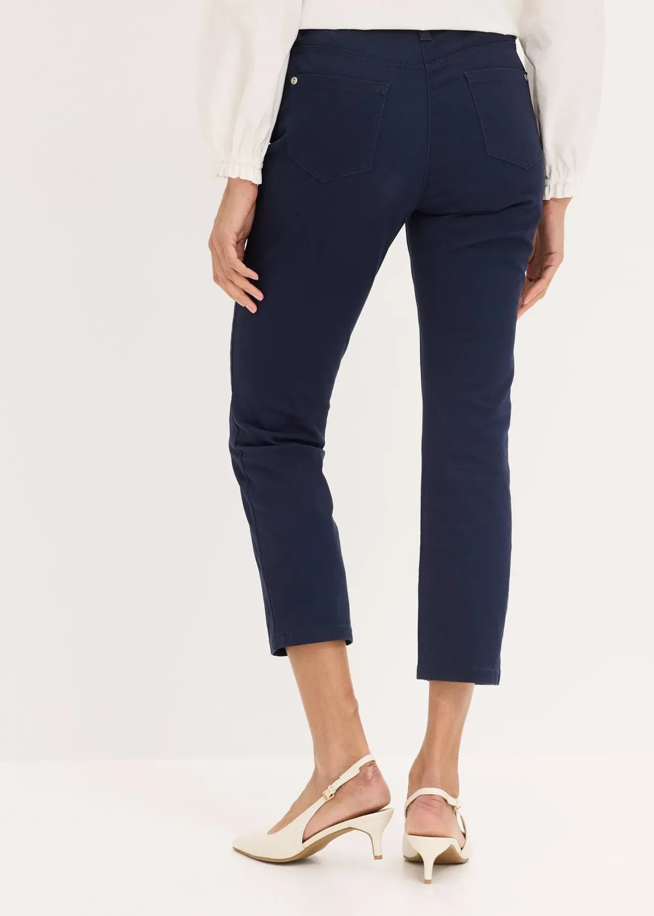 bonprix Pantalon extensible 7/8|Femme Pantalons