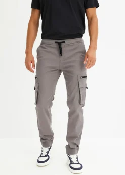 Homme bonprix Pantalons|Pantalon extensible à poches cargo, regular