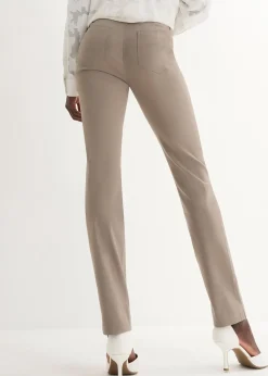 Femme bonprix Pantalons|Pantalon extensible à taille entièrement élastiquée