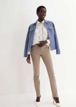 Femme bonprix Pantalons|Pantalon extensible à taille entièrement élastiquée