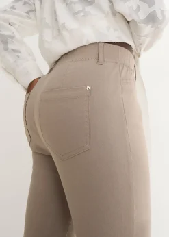 Femme bonprix Pantalons|Pantalon extensible à taille entièrement élastiquée