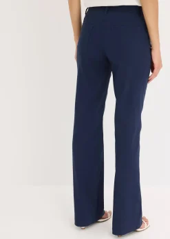 bonprix Pantalon extensible, bootcut|Femme Tailles Petite