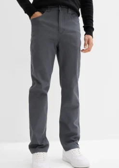 bonprix Pantalon extensible classique à taille élastiquée, droit|Homme Pantalons