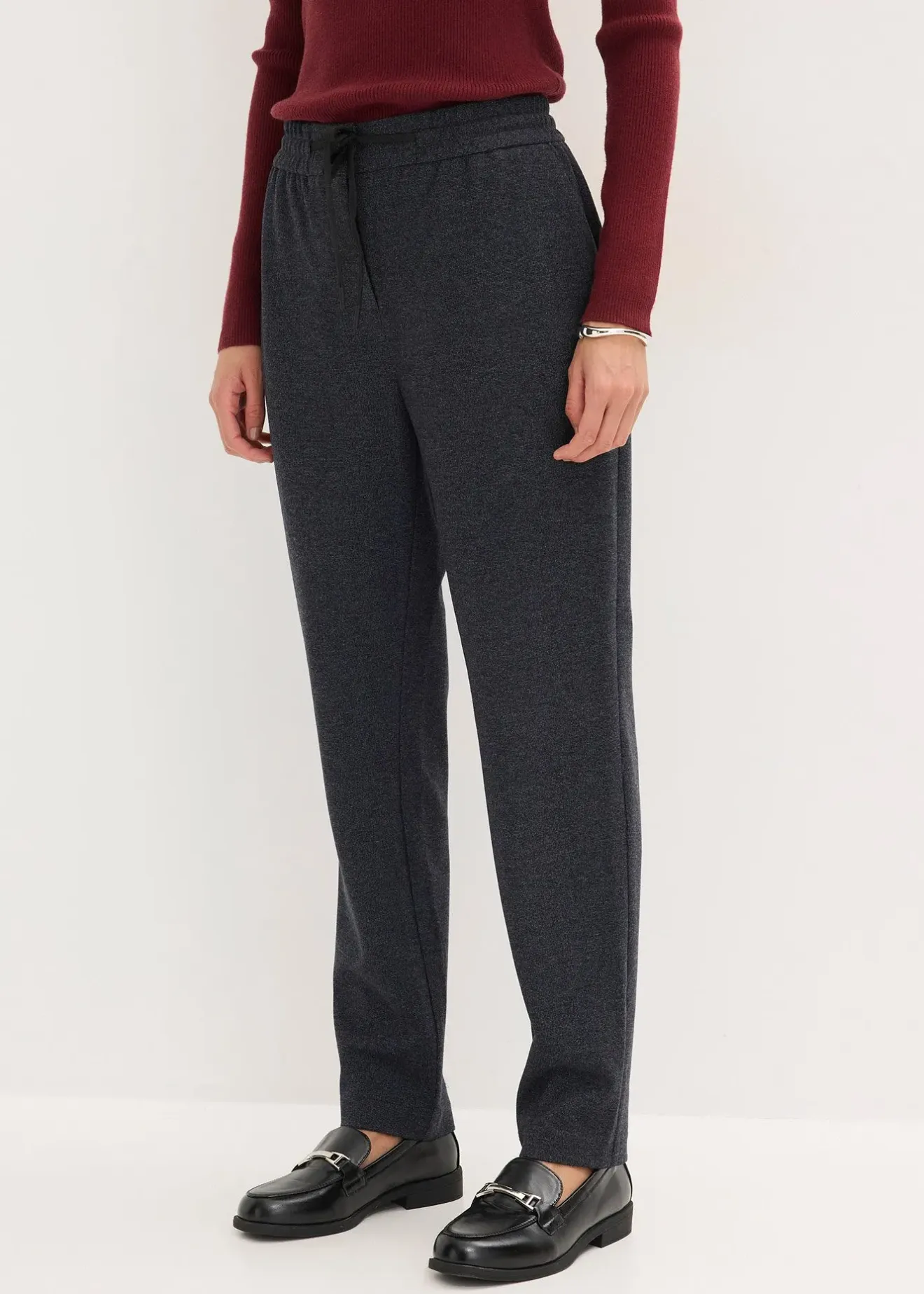 Femme bonprix Pantalons|Pantalon extensible et élégant