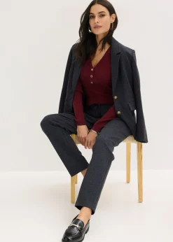 Femme bonprix Pantalons|Pantalon extensible et élégant