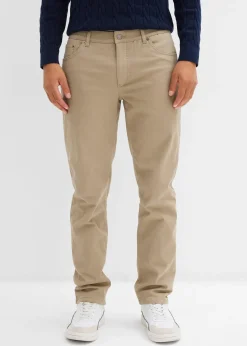 bonprix Pantalon extensible regular à doublure chaude en flanelle, droit|Homme Vêtements Thermiques|Vêtements De Plein Air