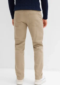 bonprix Pantalon extensible regular à doublure chaude en flanelle, droit|Homme Vêtements Thermiques|Vêtements De Plein Air