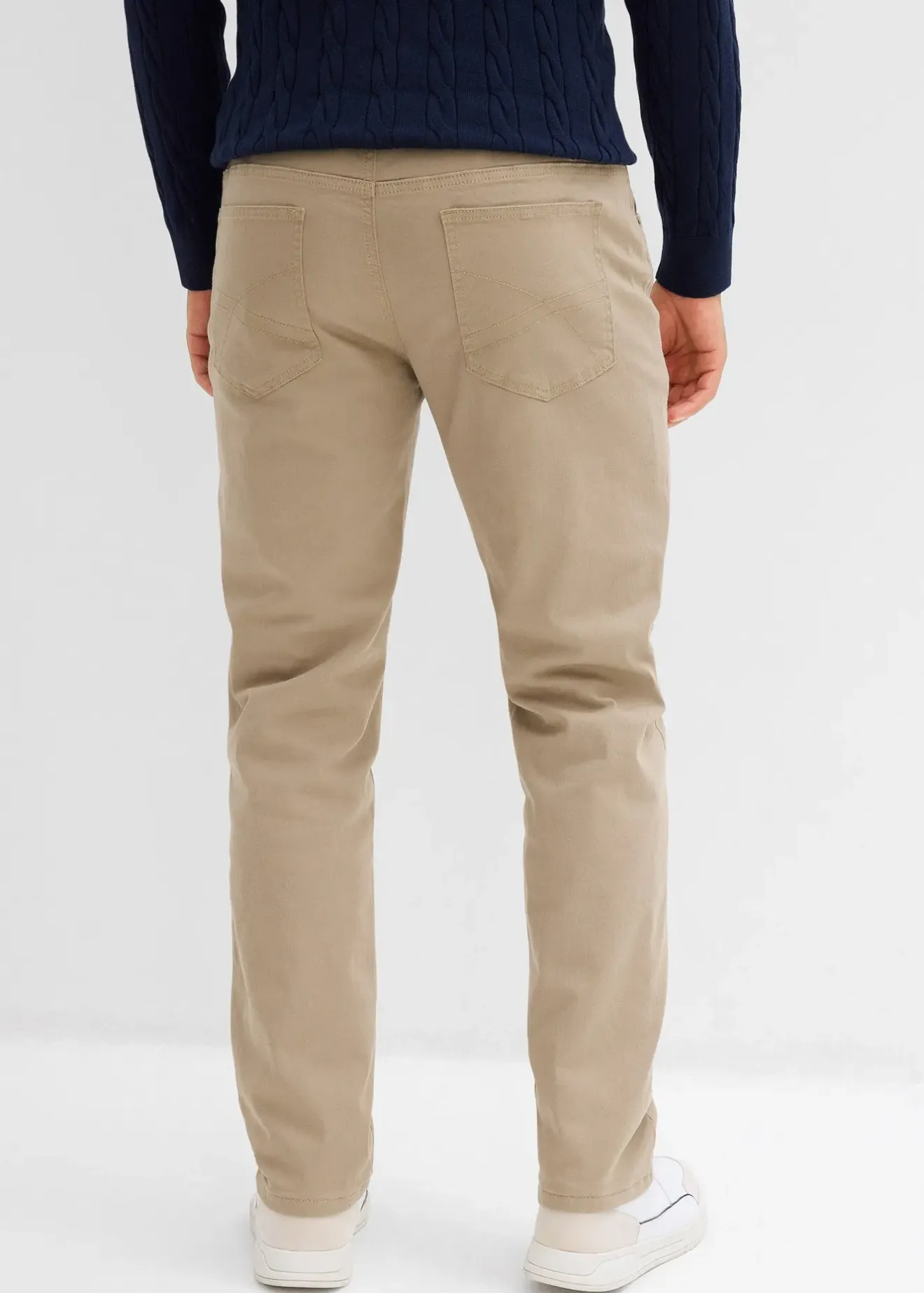 bonprix Pantalon extensible regular à doublure chaude en flanelle, droit|Homme Vêtements Thermiques|Vêtements De Plein Air