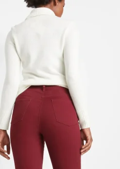 bonprix Pantalon extensible, Slim Fit|Femme Pantalons