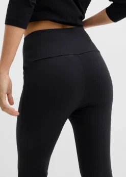 Femme bonprix Basiques|Pantalons|Pantalon flare en coton extensible