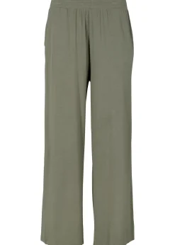 Femme bonprix Pantalons|Pantalon fluide en jersey viscose, longueur 7/8