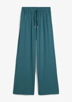 bonprix Pantalon fluide en jersey viscose|Femme Basiques|Pantalons