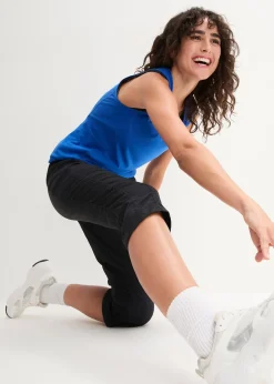 bonprix Pantalon fonctionnel coupe corsaire|Femme Vêtements De Plein Air|Vêtements De Sport