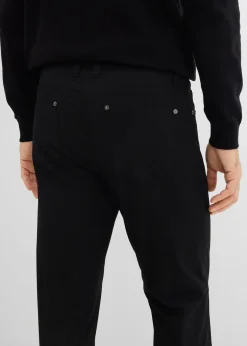 bonprix Pantalon fuselé extensible à taille élastiquée, regular|Homme Pantalons