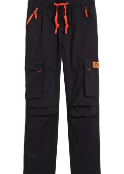 Enfant bonprix Vêtements Enfant|Garçons 9-16 Ans·Pantalons|Pantalon garçon à taille élastiquée et poches cargo, Regular Fit