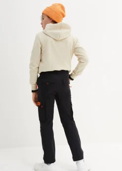 Enfant bonprix Vêtements Enfant|Garçons 9-16 Ans·Pantalons|Pantalon garçon à taille élastiquée et poches cargo, Regular Fit