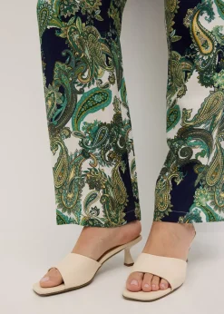 Femme bonprix Deux Pièces & Ensembles|Pantalons|Pantalon imprimé en viscose fluide