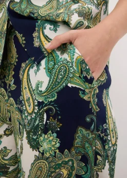 Femme bonprix Deux Pièces & Ensembles|Pantalons|Pantalon imprimé en viscose fluide