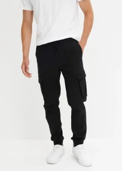 Homme bonprix Pantalons|Pantalon jogger cargo droit, Regular