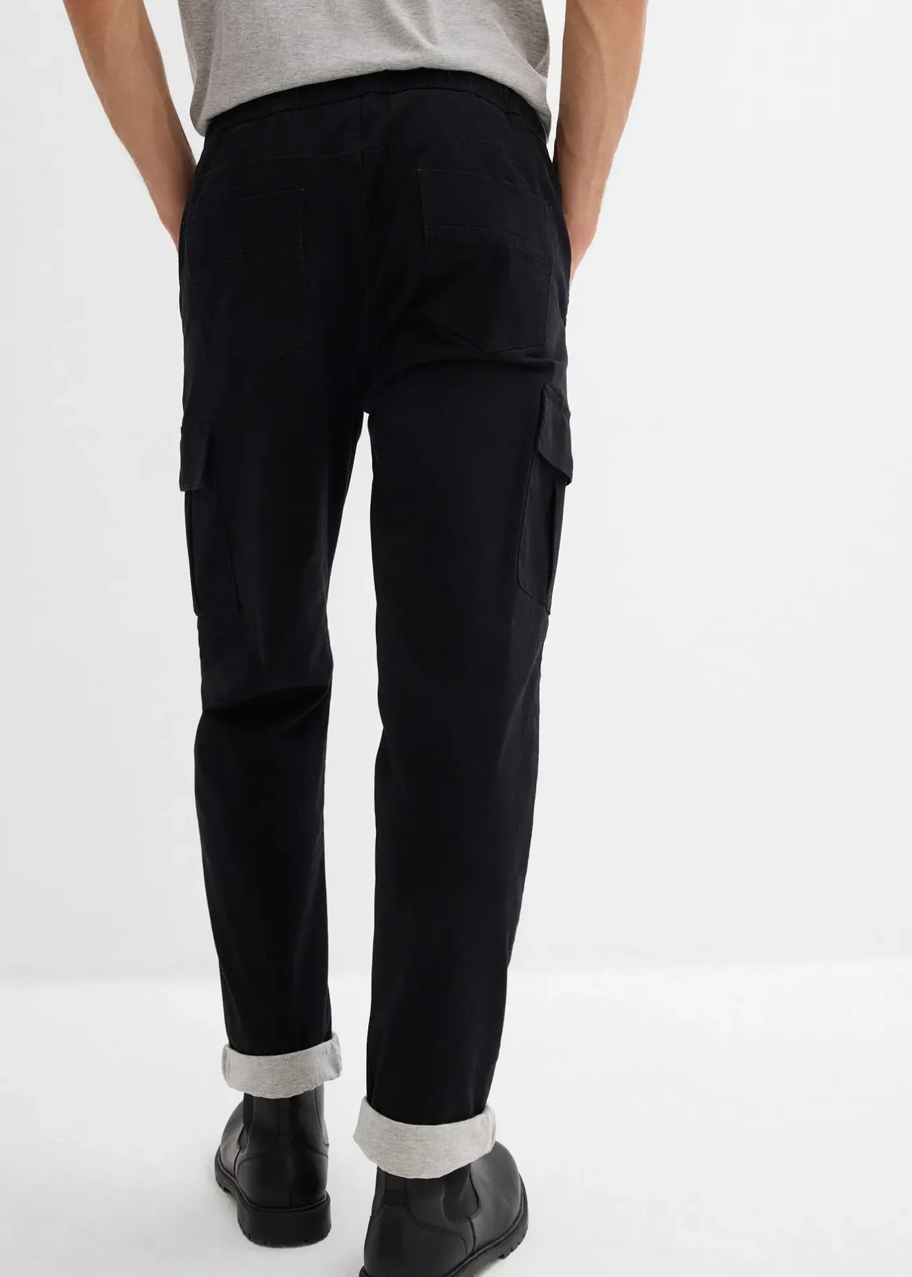 Homme bonprix Vêtements Thermiques|Pantalons|Pantalon jogger chaud et loose, fuselé