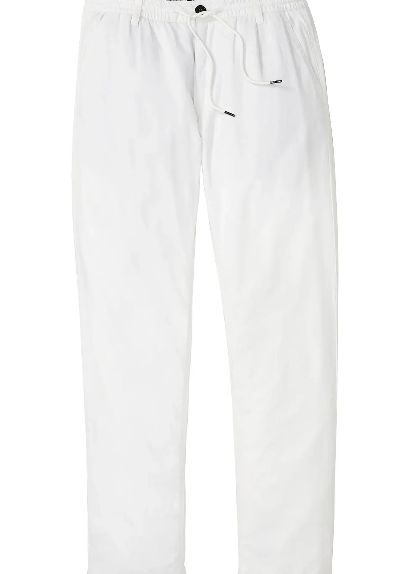 bonprix Pantalon jogger droit en lin mélangé, loose|Homme Pantalons