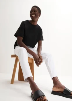 Femme bonprix Pantalons|Pantalon jogger en viscose mélangée