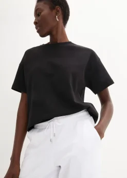 Femme bonprix Pantalons|Pantalon jogger en viscose mélangée