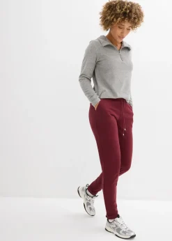 Femme bonprix Pantalons|Pantalon jogger en viscose mélangée
