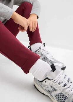 Femme bonprix Pantalons|Pantalon jogger en viscose mélangée