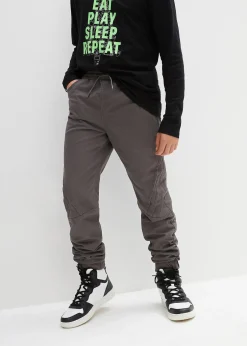 Enfant bonprix Vêtements Enfant|Garçons 9-16 Ans·Vestes Outdoor|Pantalon jogger regular à doublure thermique en jersey