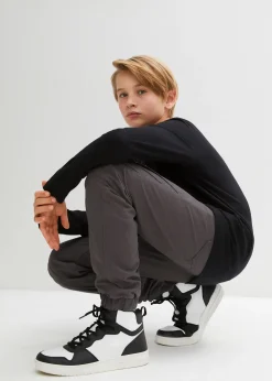 Enfant bonprix Vêtements Enfant|Garçons 9-16 Ans·Vestes Outdoor|Pantalon jogger regular à doublure thermique en jersey