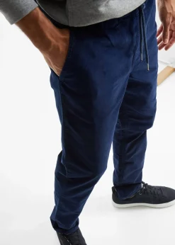 Homme bonprix Pantalons|Pantalon jogger Regular en velours côtelé, droit