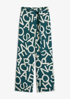 bonprix Pantalon large|Femme Tailles Petite|Pantalons