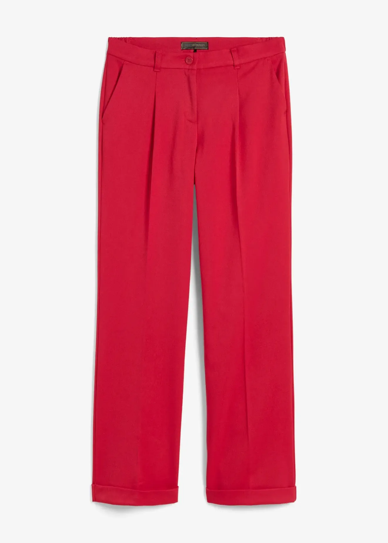 Femme bonprix Pantalons|Pantalon large à pinces