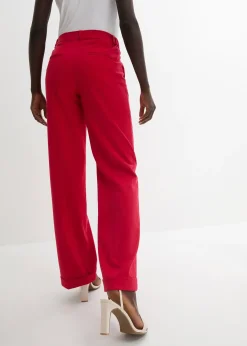 Femme bonprix Pantalons|Pantalon large à pinces