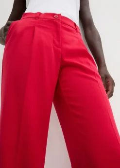 Femme bonprix Pantalons|Pantalon large à pinces