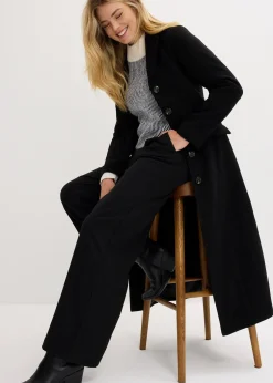 Femme bonprix Pantalons|Pantalon large à pinces