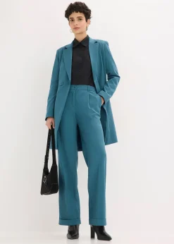 Femme bonprix Tailles Petite|Pantalon large à pinces