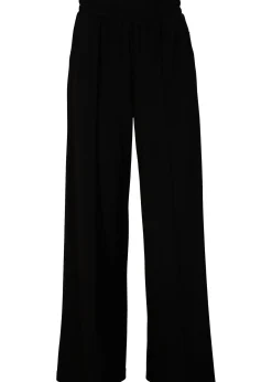 Femme bonprix Pantalons|Pantalon large à pinces en jersey