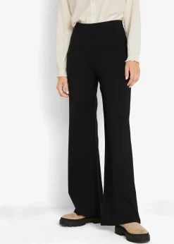 Femme bonprix Pantalons|Pantalon large à taille élastiquée
